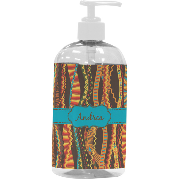Tribal Ribbons Large Liquid Dispenser (16 oz) - White