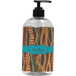 Tribal Ribbons Plastic Soap / Lotion Dispenser (Personalized)
