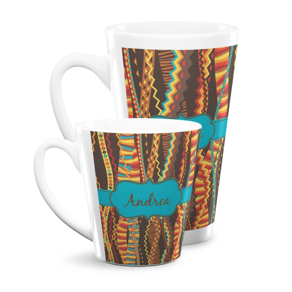 Tribal Ribbons Latte Mugs Main