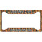 Tribal Ribbons License Plate Frame (Personalized)
