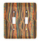 African Ribbons Light Switch Cover (2 Toggle Plate)