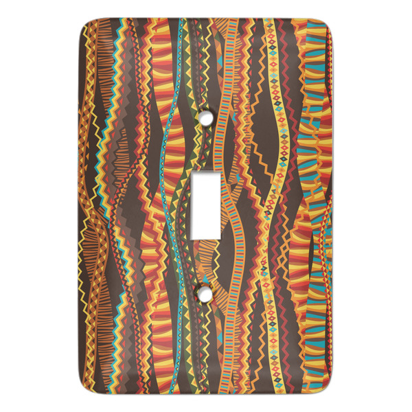 Custom Tribal Ribbons Light Switch Cover (Single Toggle)