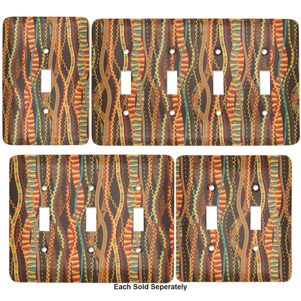 Tribal Ribbons Light Switch Covers all sizes