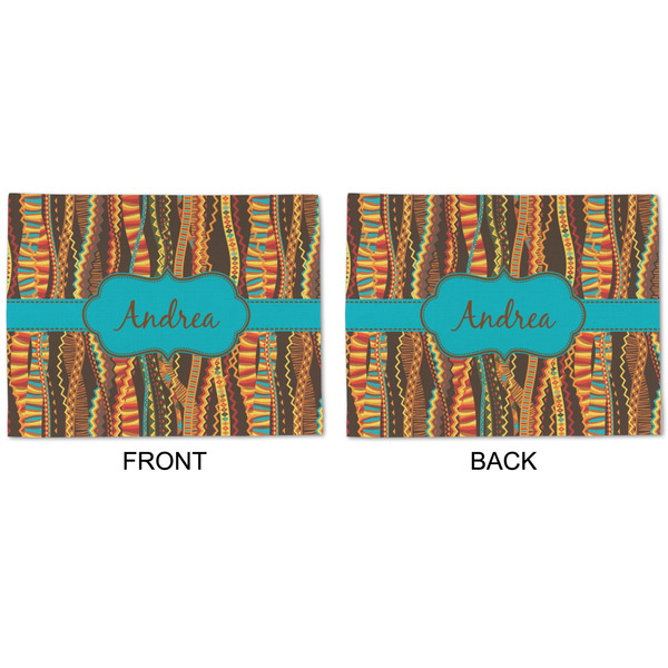 Tribal Ribbons Linen Placemat - APPROVAL (double sided)