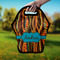 Tribal Ribbons Lunch Bag - Hand