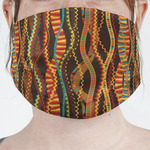 Tribal Ribbons Face Mask Cover