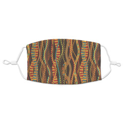 Tribal Ribbons Adult Cloth Face Mask