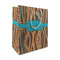 Tribal Ribbons Medium Gift Bag (Personalized)