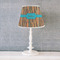 Tribal Ribbons Poly Film Empire Lampshade - Lifestyle