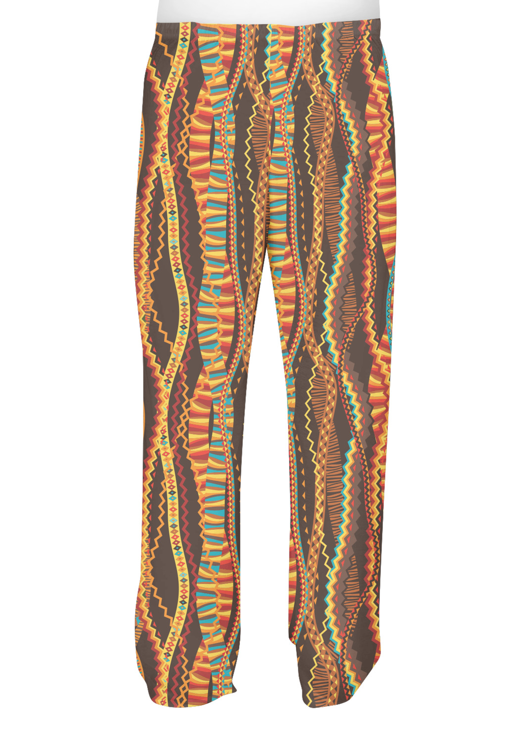 Custom Tribal Ribbons Mens Pajama Pants | YouCustomizeIt