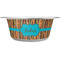 Tribal Ribbons Stainless Steel Dog Bowl - Small (Personalized)