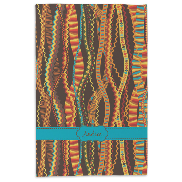 Tribal Ribbons Microfiber Dish Towel - APPROVAL