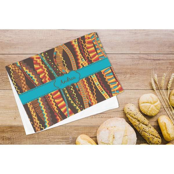 Tribal Ribbons Microfiber Kitchen Towel - LIFESTYLE