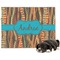 Tribal Ribbons Dog Blanket (Personalized)