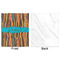 Tribal Ribbons Minky Blanket - 50"x60" - Single Sided - Front & Back