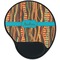 Tribal Ribbons Mouse Pad with Wrist Support - Main