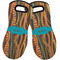 Tribal Ribbons Neoprene Oven Mitts - Set of 2 w/ Name or Text