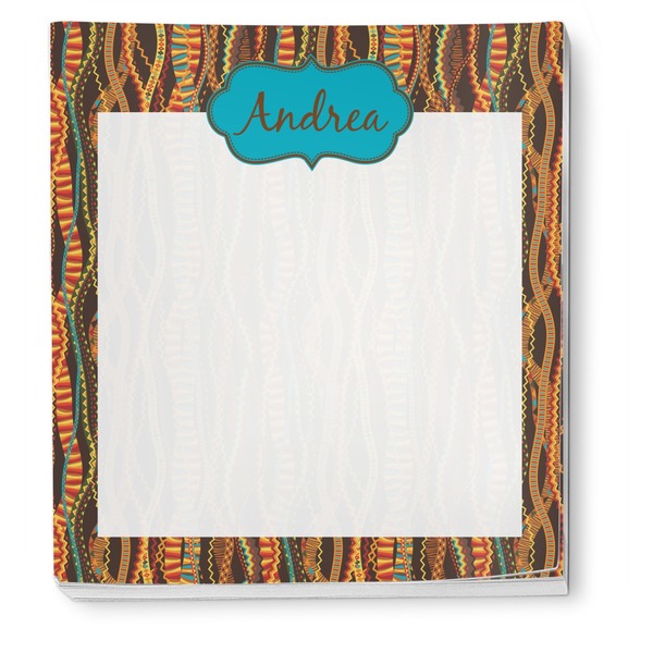 Tribal Ribbons Notepad - Apvl