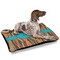 Tribal Ribbons Outdoor Dog Beds - Large - IN CONTEXT