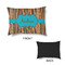 Tribal Ribbons Outdoor Dog Beds - Small - APPROVAL