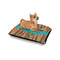 Tribal Ribbons Outdoor Dog Beds - Small - IN CONTEXT