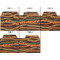 Tribal Ribbons Page Dividers - Set of 5 - Approval
