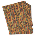 Tribal Ribbons Binder Tab Divider Set (Personalized)