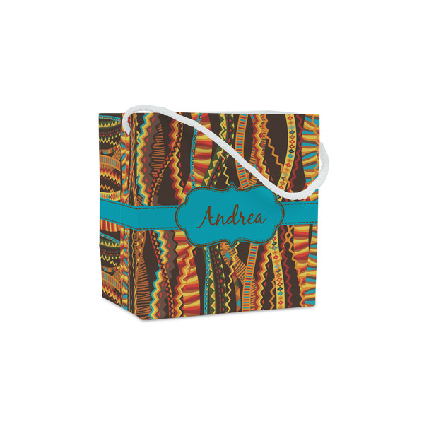 Custom Tribal Ribbons Party Favor Gift Bags - Gloss (Personalized)