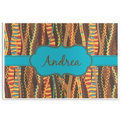 Tribal Ribbons Disposable Paper Placemats (Personalized)