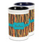 Tribal Ribbons Ceramic Pencil Holder - Large