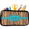Tribal Ribbons Neoprene Pencil Case - Small w/ Name or Text