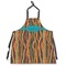 Tribal Ribbons Apron Without Pockets w/ Name or Text
