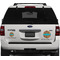 Tribal Ribbons Personalized Car Magnets on Ford Explorer