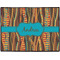 Tribal Ribbons Personalized Door Mat - 24x18 (APPROVAL)