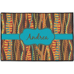Tribal Ribbons Door Mat - 36"x24" (Personalized)