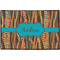 Tribal Ribbons Personalized Door Mat - 36x24 (APPROVAL)