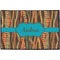 Tribal Ribbons Door Mat - 36"x24" (Personalized)