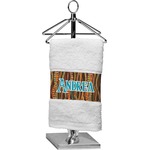 Tribal Ribbons Cotton Finger Tip Towel (Personalized)