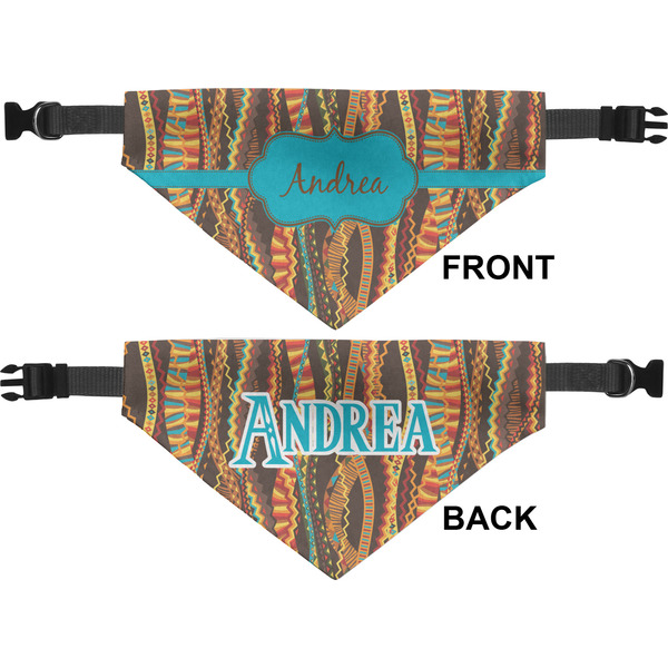 Tribal Ribbons Pet Bandana Approval