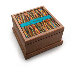 Tribal Ribbons Pet Urn w/ Name or Text