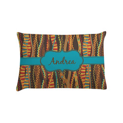 Tribal Ribbons Pillow Case - Standard (Personalized)