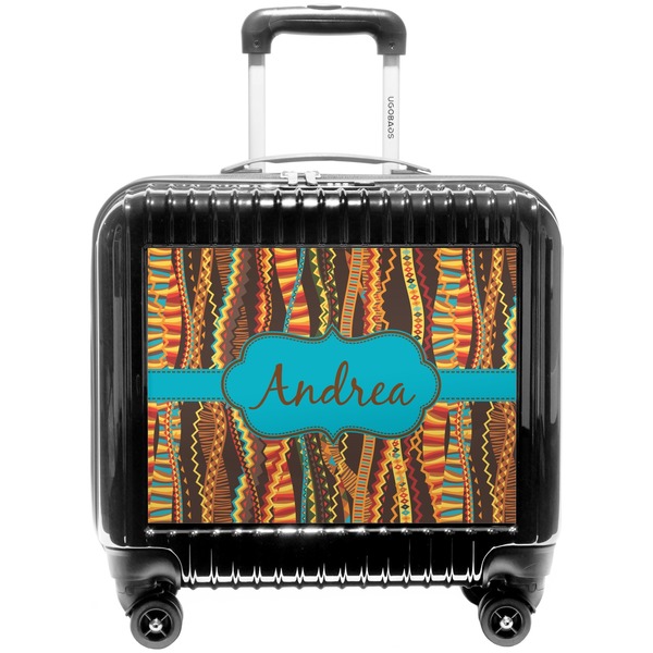 Custom Tribal Ribbons Pilot / Flight Suitcase (Personalized)