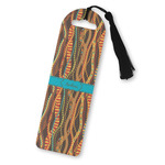 Tribal Ribbons Plastic Bookmark (Personalized)