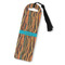 Tribal Ribbons Plastic Bookmarks - Front