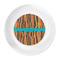 Tribal Ribbons Plastic Party Dinner Plates - Approval