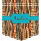 Tribal Ribbons Iron On Faux Pocket (Personalized)