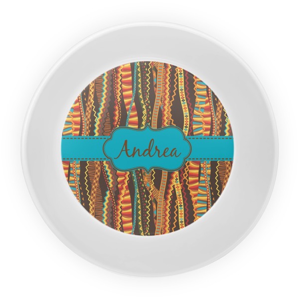 Tribal Ribbons Melamine Bowl - Center