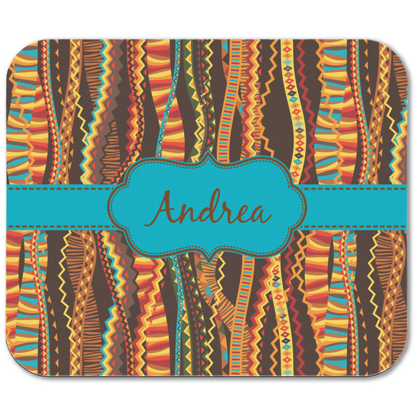 Tribal Ribbons Rectangular Mouse Pad - APPROVAL