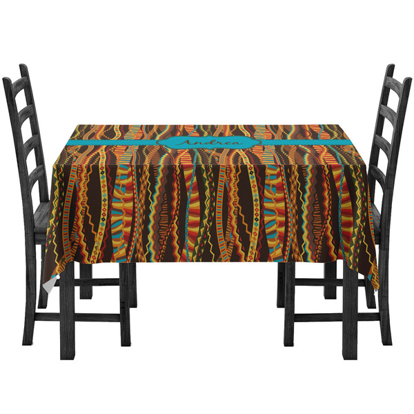 Custom Tribal Ribbons Tablecloth (Personalized)