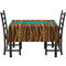 Tribal Ribbons Rectangular Tablecloths - Side View